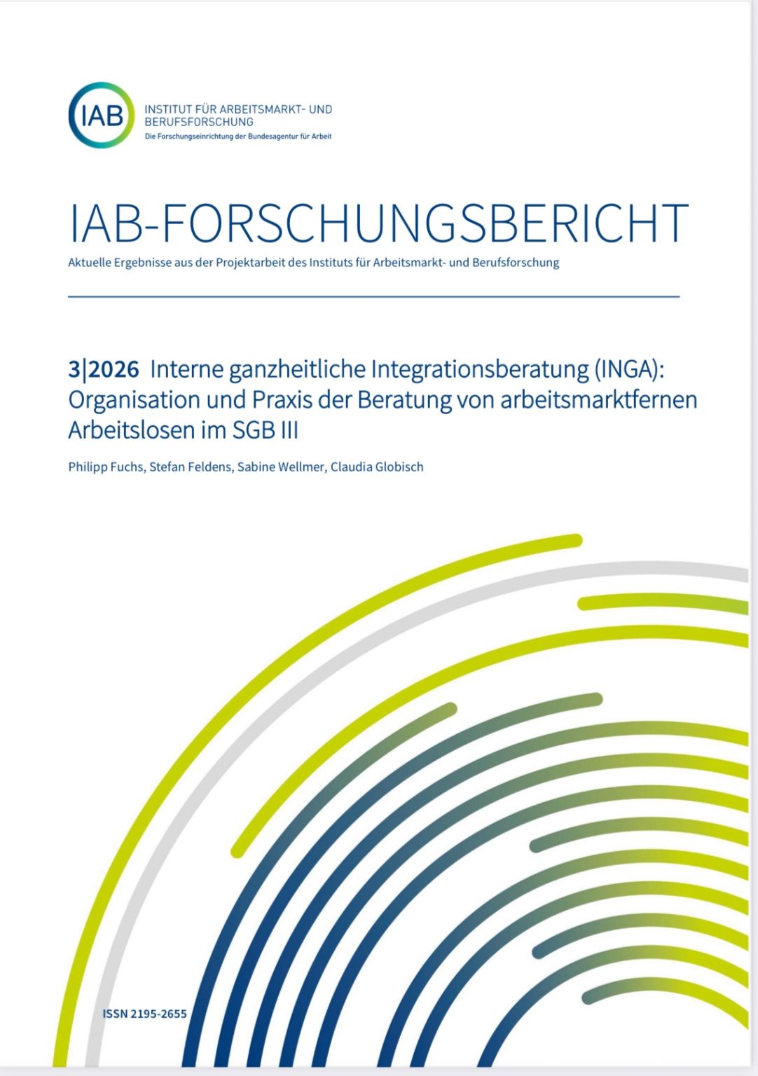 IAB-Forschungsbericht 3/2026 — Interne ganzheitliche Integrationsberatung (INGA)